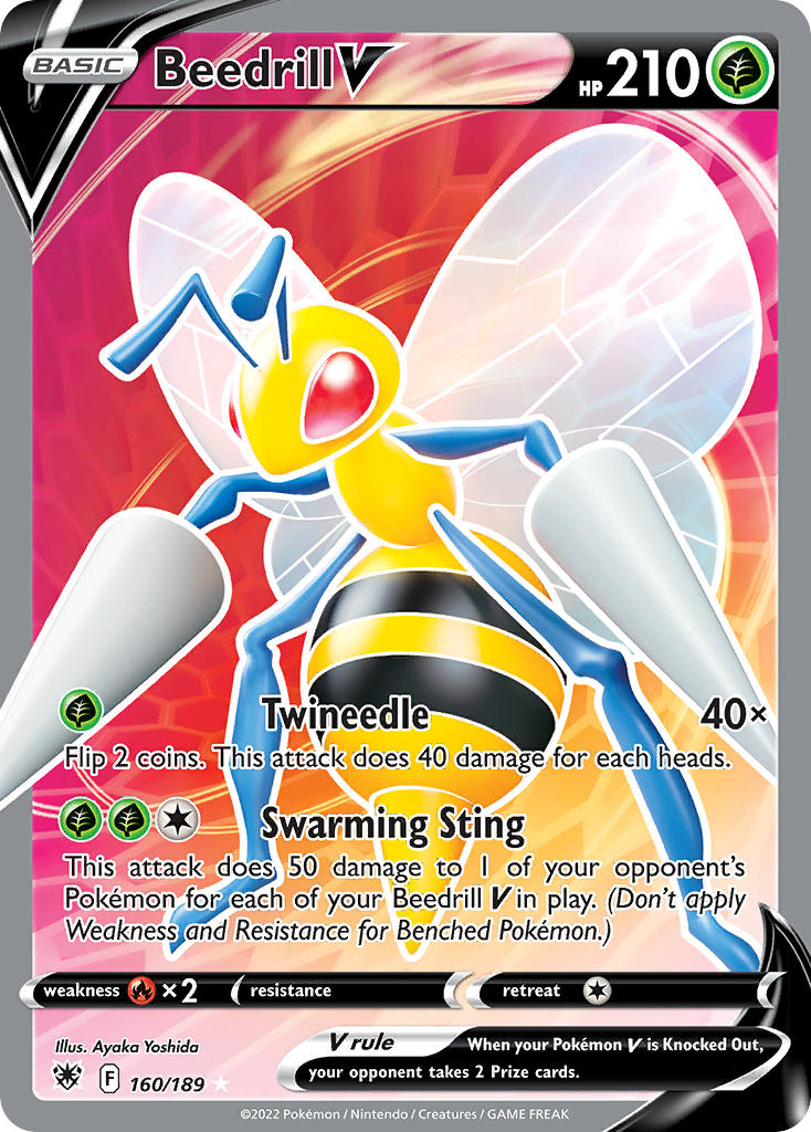 Beedrill V - 160/189 - Ultra Rare - Astral Radiance