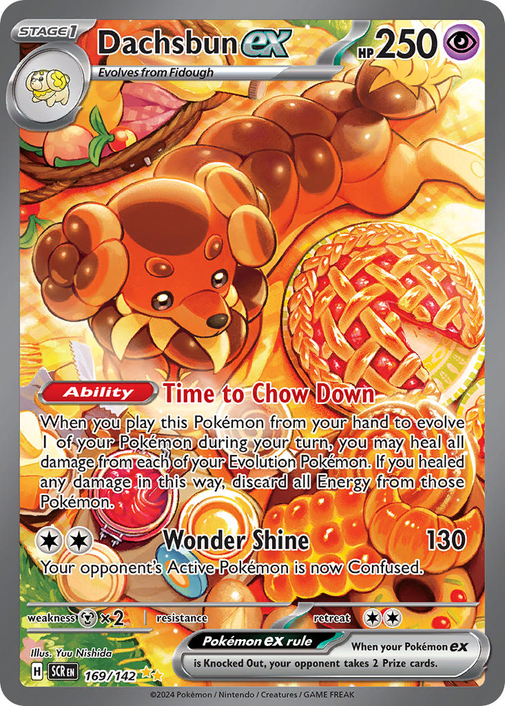 Dachsbun ex - 169/142 - Special Illustration Rare - Stellar Crown