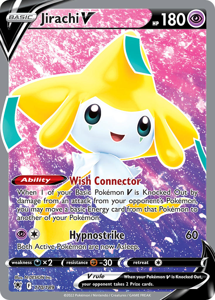 Jirachi V - 170/189 - Ultra Rare - Astral Radiance