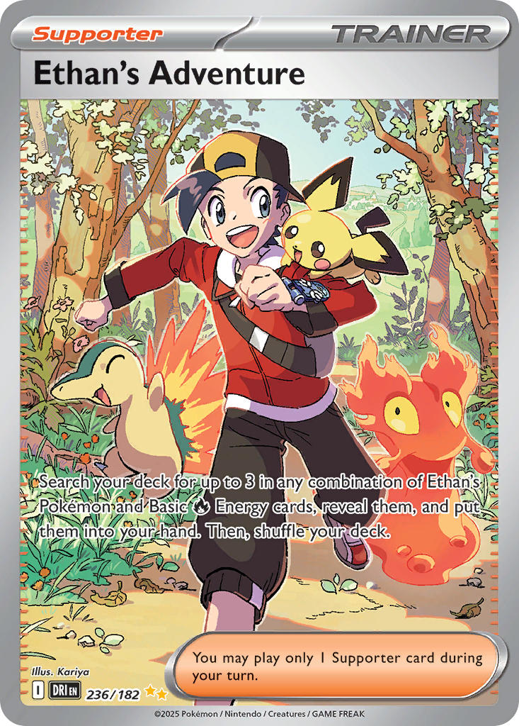 Ethan's Adventure - 236/182 - Special Illustration Rare - Destined Rivals