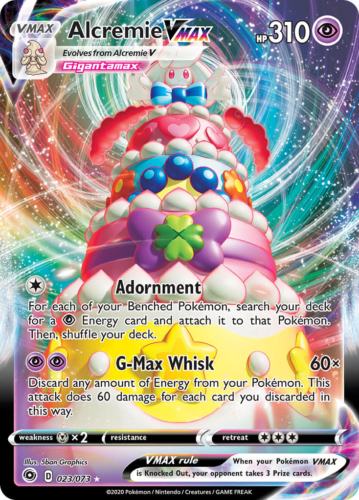 Alcremie VMAX - 023/073 - Ultra Rare - Champion's Path