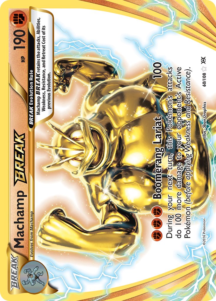 Machamp BREAK - 60/108 - Holo - Evolutions