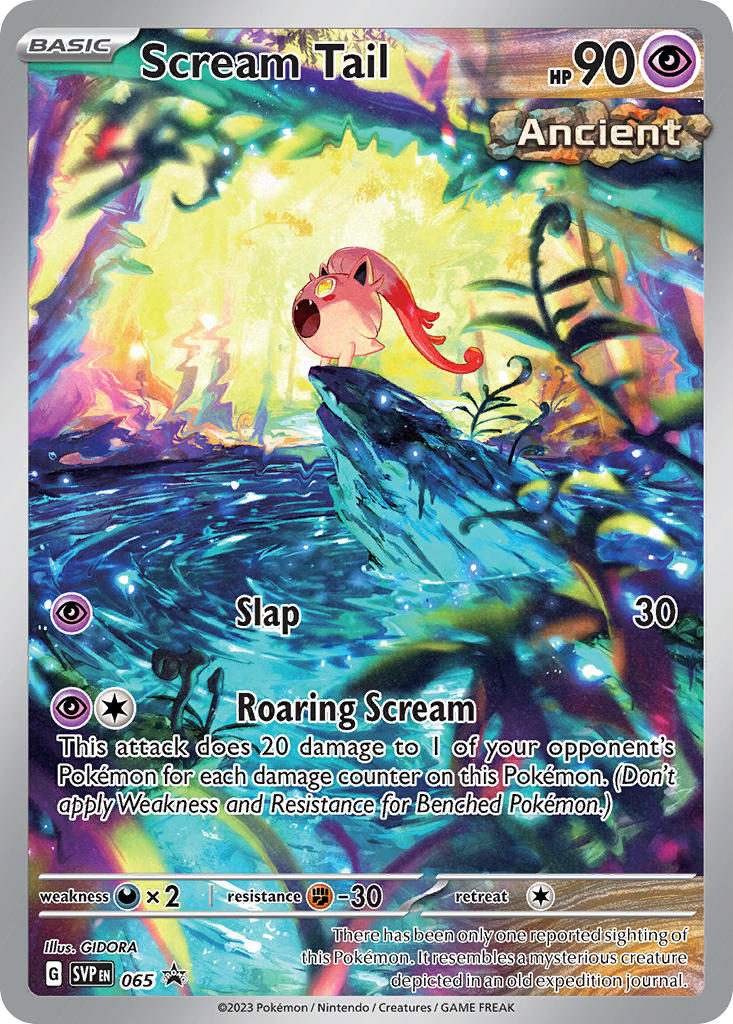 Scream Tail - 065 - SVP Black Star Promo