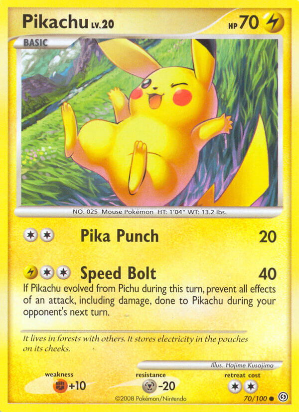 Pikachu - 70/100 - Stormfront