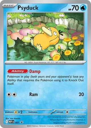 Psyduck - 7 - MEP Black Star Promo