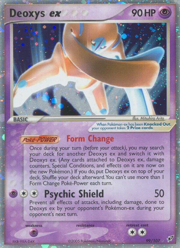 Deoxys ex - 99/107 - Ultra Rare - EX Deoxys