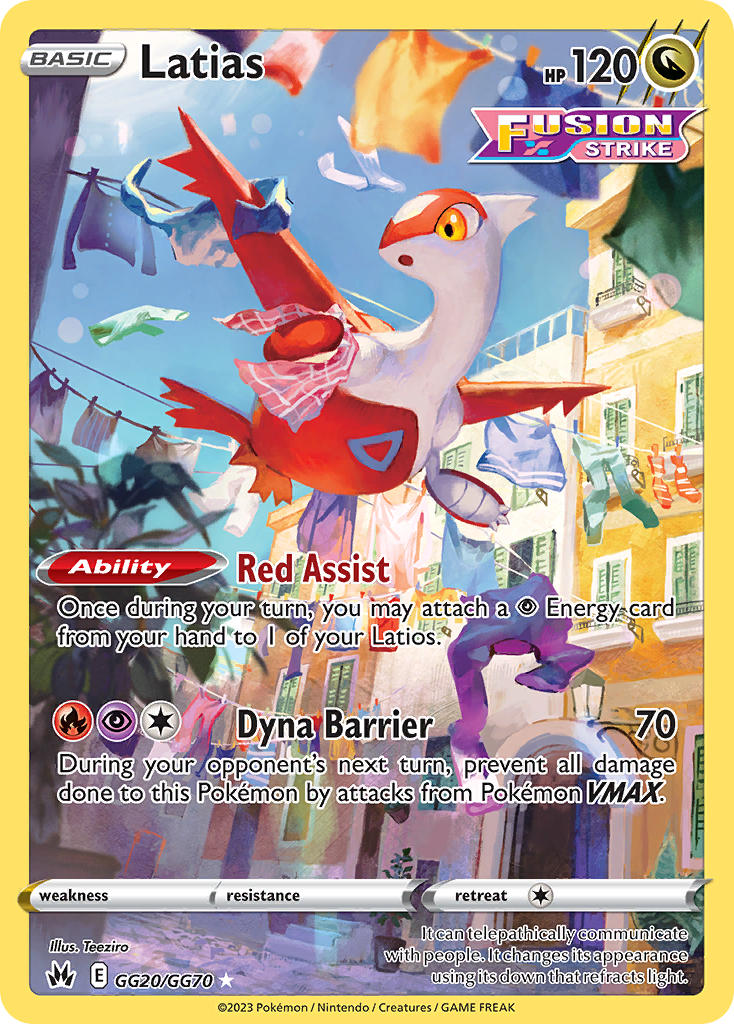 Latias - GG20/GG70 - Trainer Gallery - Crown Zenith