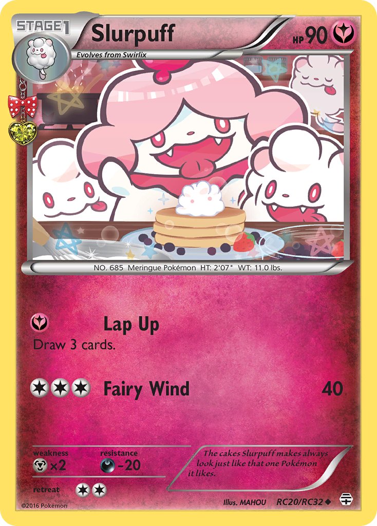 Slurpuff - RC20/RC32 - - Generations