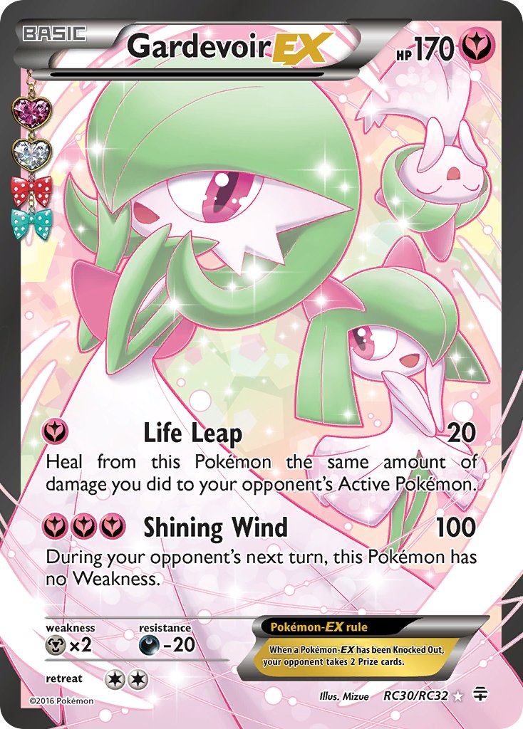 Gardevoir EX - RC30/RC32 - Ultra Rare - Generations