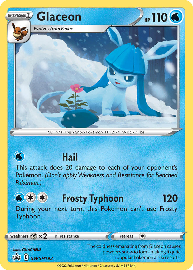 Glaceon - SWSH192 - SWSH Black Star Promo