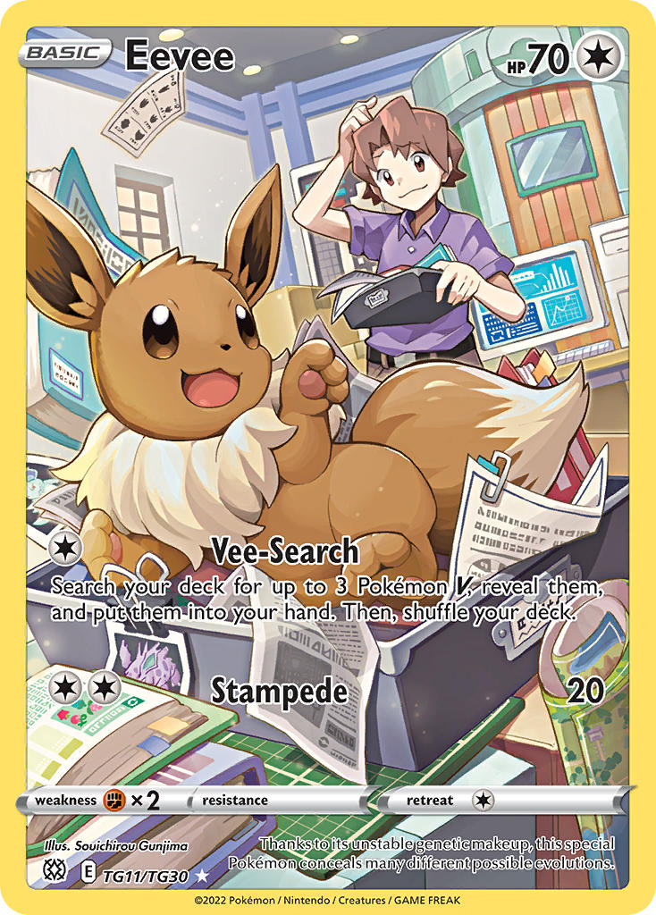 Eevee - TG11/TG30 - Trainer Gallery - Brilliant Stars