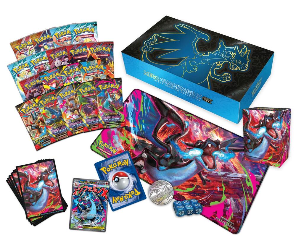 Mega Charizard X ex Ultra Premium Collection Box