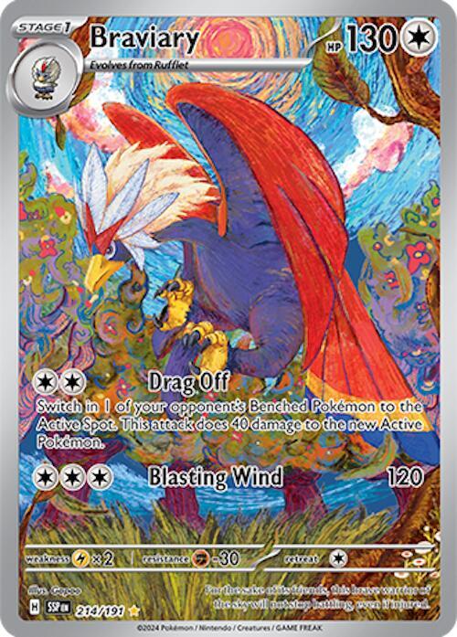 Braviary 214/191 - Surging Sparks