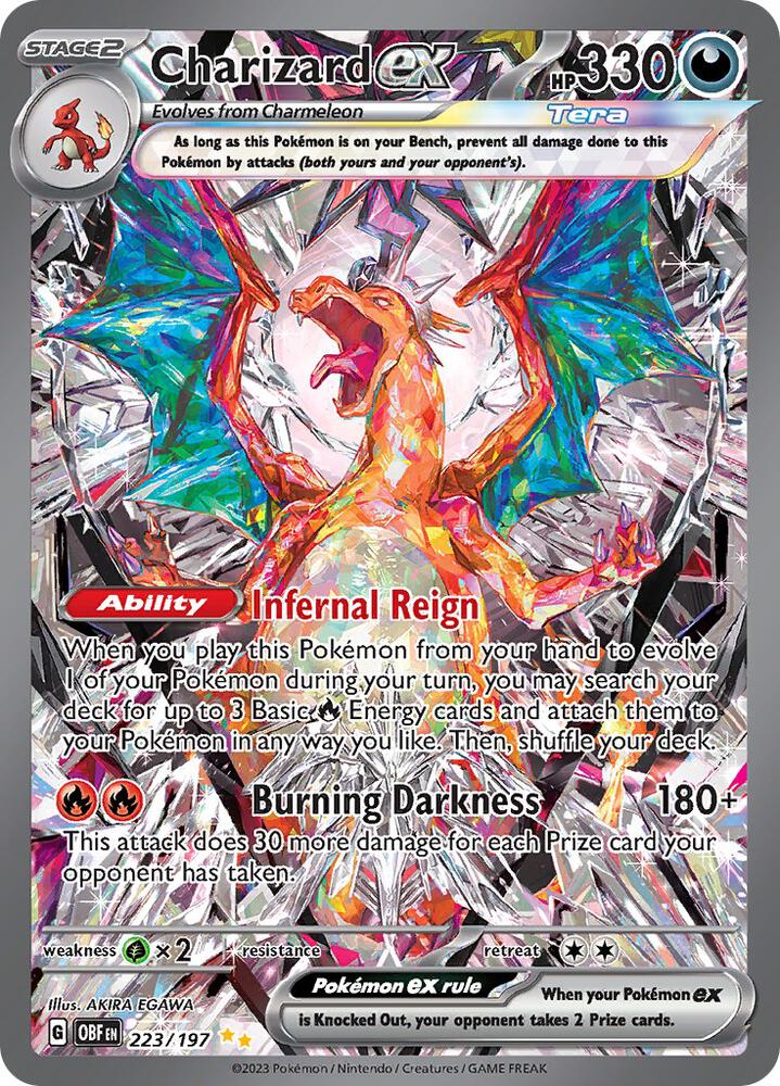 Charizard ex 223/197 - Obsidian Flames