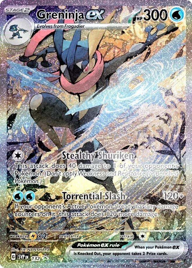 Greninja ex 132 Promo