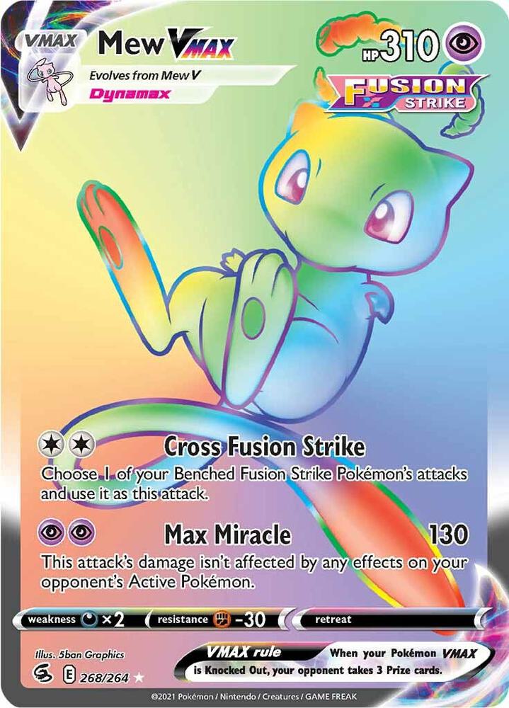 Mew VMAX 268/264 - Fusion Strike