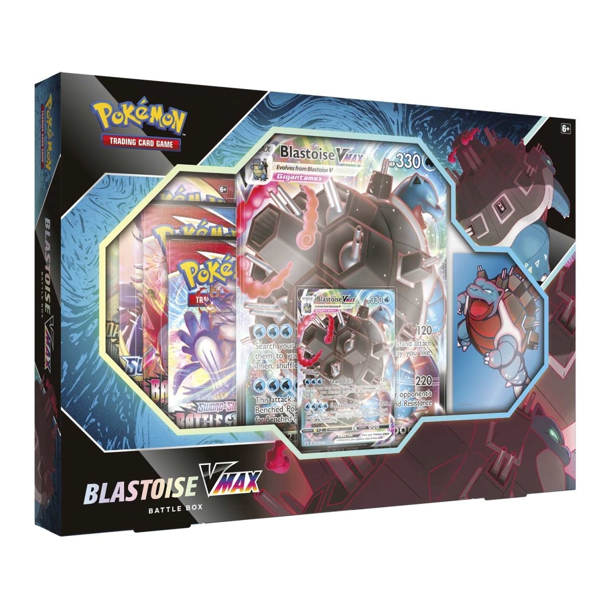 Pokémon Blastoise Vmax Battle Box