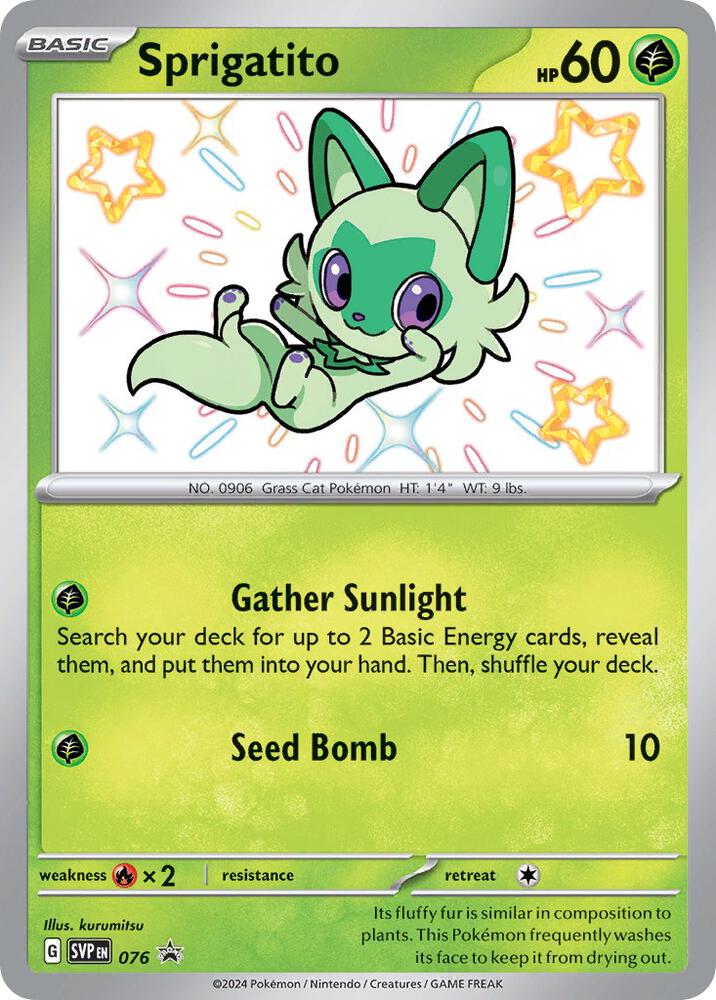 Sprigatito 076 Promo
