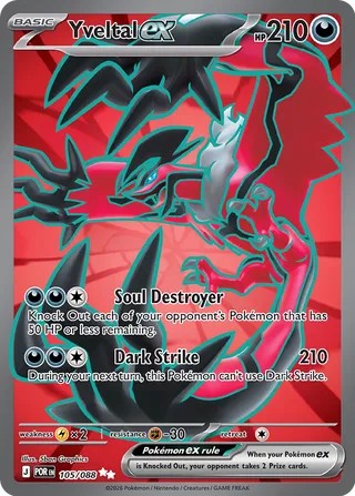 Yveltal ex - 105/088 - - Perfect Order