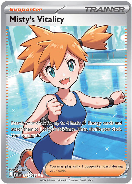 Misty's Vitality - 111/084 - Ultra Rare - Pitch Black