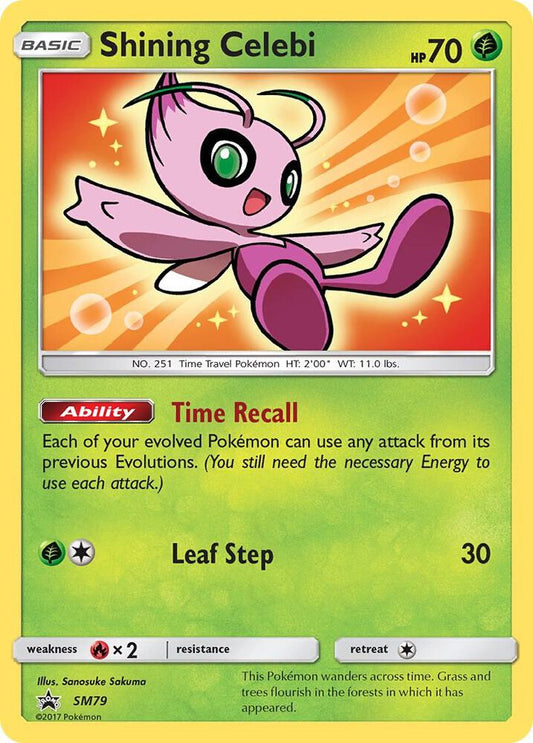 Shining Celebi - SM79 Promo