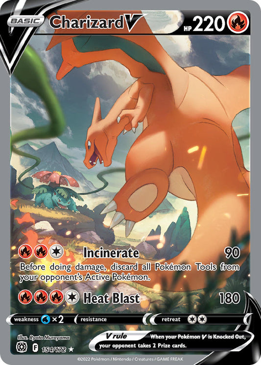 Charizard V - 154/172 - Ultra Rare - Brilliant Stars