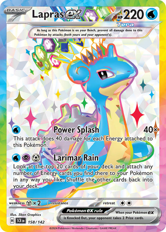 Lapras ex - 158/142 - - Stellar Crown