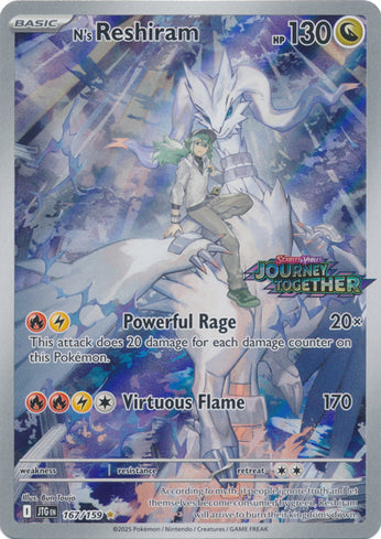 N's Reshiram - 167/159 - Journey Together Stamped Promo