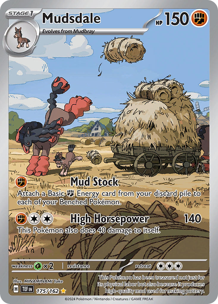 Mudsdale - 175/162 - Illustration Rare - Temporal Forces