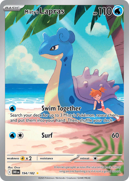 Misty's Lapras - 194/182 - - Destined Rivals