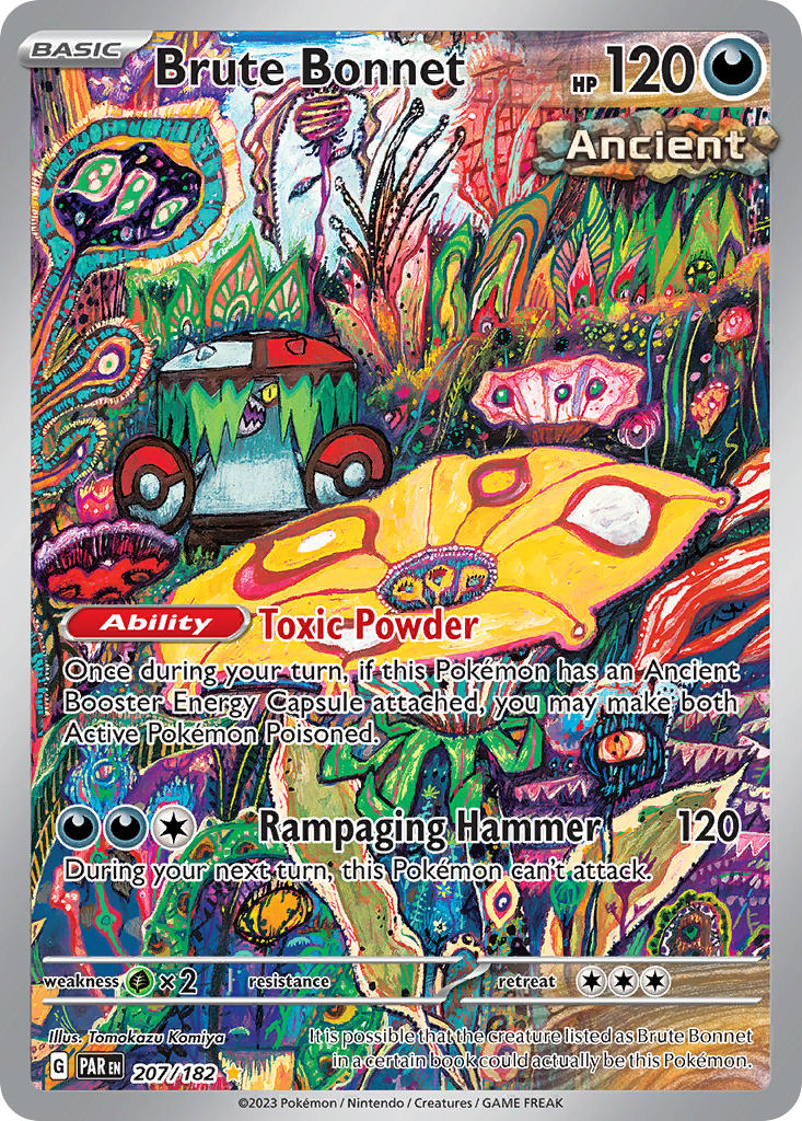 Brute Bonnet - 207/182 - Illustration Rare - Paradox Rift