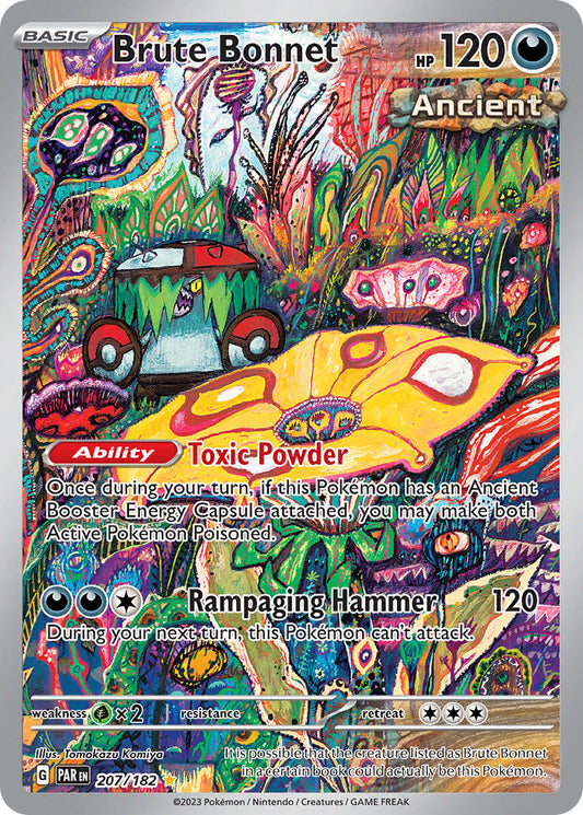 Brute Bonnet - 207/182 - Illustration Rare - Paradox Rift