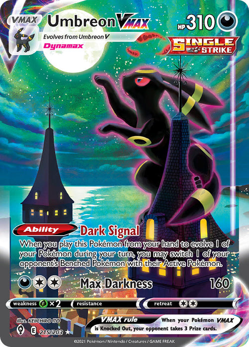 Umbreon VMAX - 215/203 - Special Full Art - Evolving Skies
