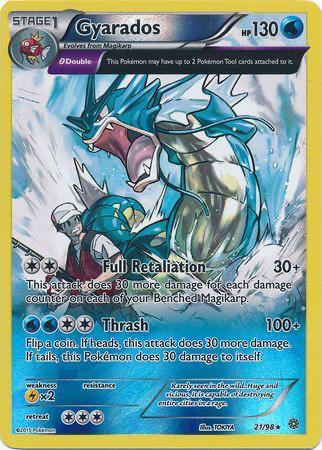 Gyarados - 21/98 - Reverse Holo - Ancient Origins