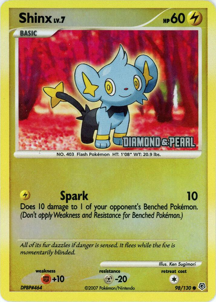 Shinx - 98/130 - Diamond & Pearl Promo
