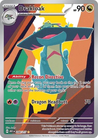 Drakloak - 248/217 - Illustration Rare - Ascended Heroes