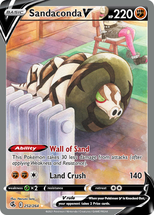 Sandaconda V - 252/264 - Ultra Rare - Fusion Strike