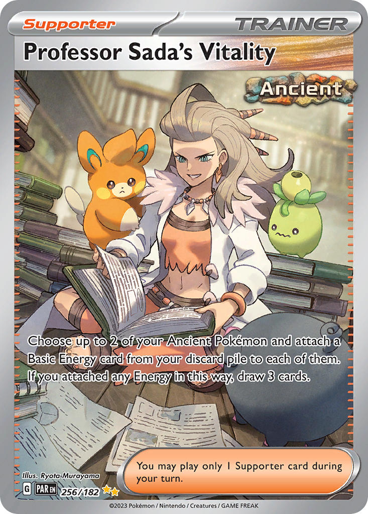 Professor Sada's Vitality - 256/182 - Special Illustration Rare - Paradox Rift