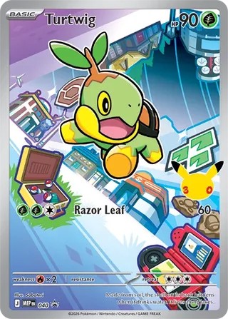 Turtwig - 40 - MEP Black Star Promo