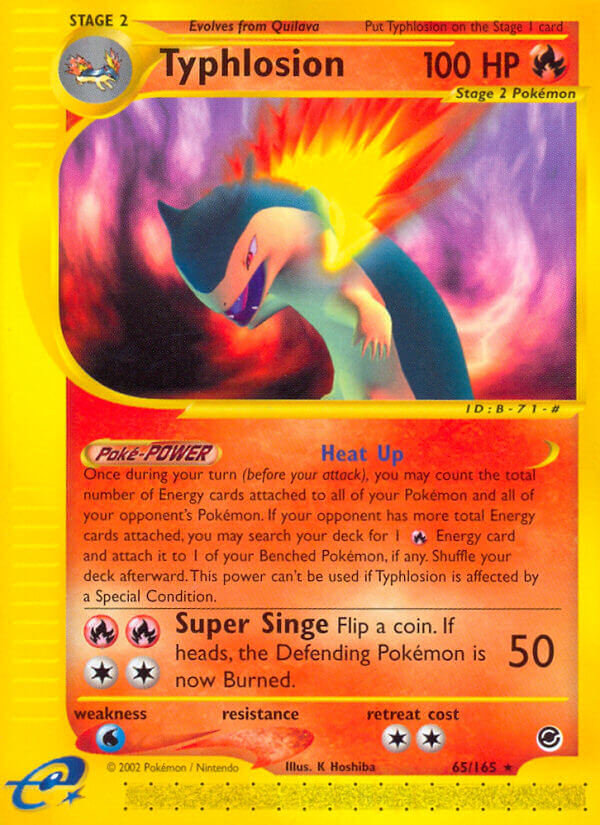 Typhlosion - 65/165 - Expedition