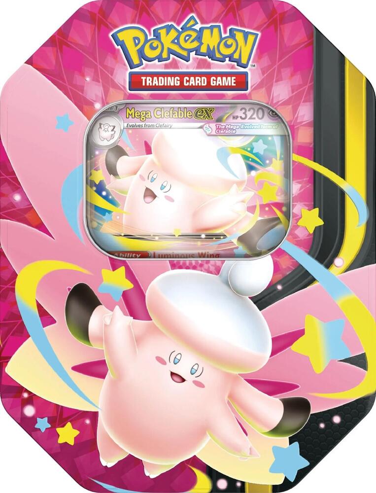 Mega Moonlit Tin Box - Clefable