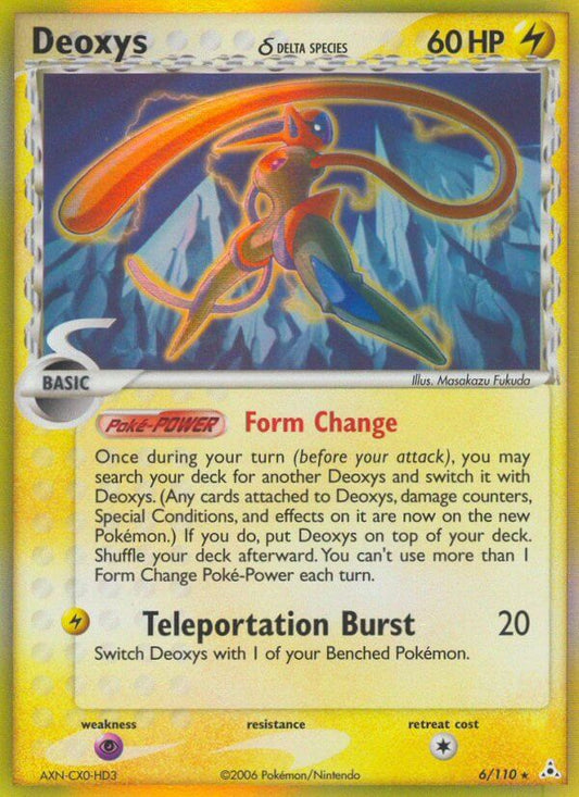 Deoxys - 6/110 - Holo - EX Holon Phantoms