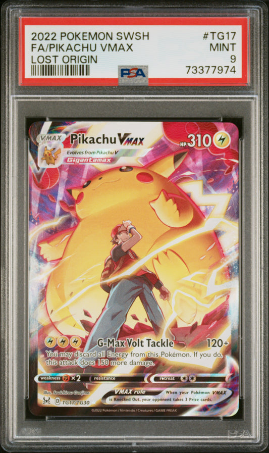 Pikachu VMAX TG17/TG30 PSA 9