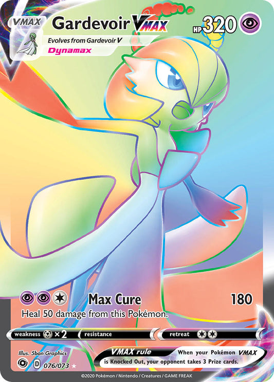 Gardevoir VMAX - 076/073 - Rainbow Rare - Champion's Path