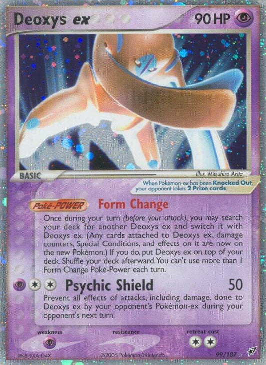 Deoxys ex - 99/107 - Ultra Rare - EX Deoxys