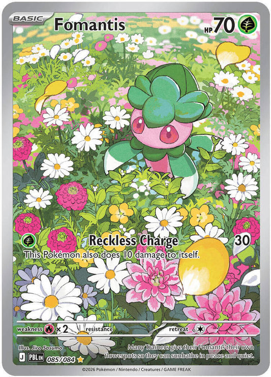 Fomantis - 085/084 - Illustration Rare - Pitch Black