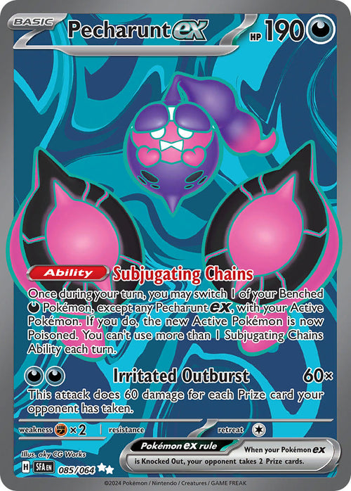 Pecharunt ex - 085/064 - Ultra Rare - Shrouded Fable