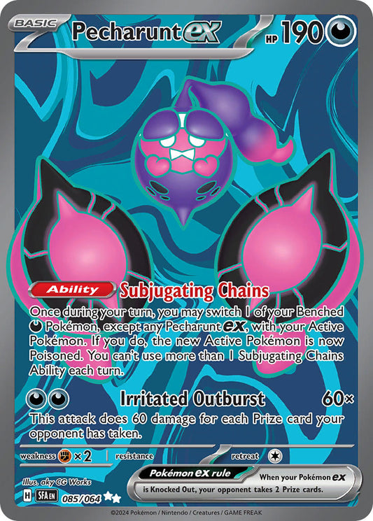 Pecharunt ex - 085/064 - Ultra Rare - Shrouded Fable