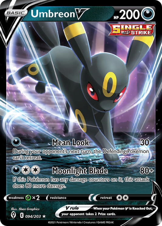 Umbreon V - 094/203 - - Evolving Skies