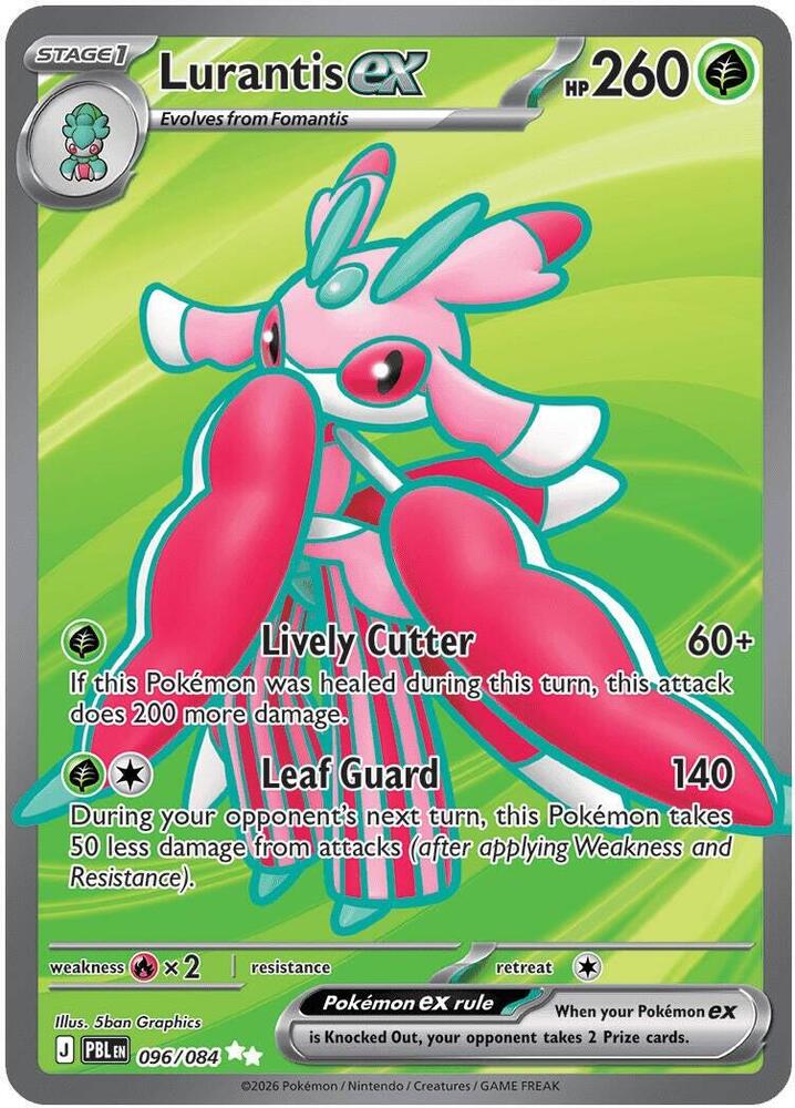 Lurantis ex - 096/084 - Ultra Rare - Pitch Black